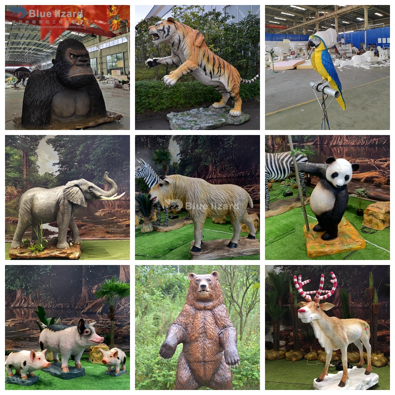 Outdoor animatronic animal