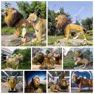 animatronic lion