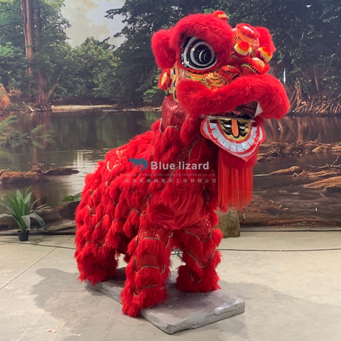 lion dance(Chinese folk form)