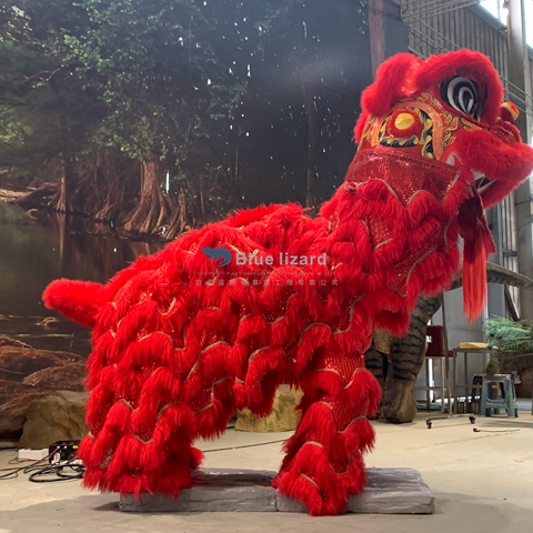 high simulation lion dance